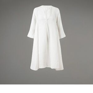 Dosa Short Tule Dress - Classic V-Neck Tunic